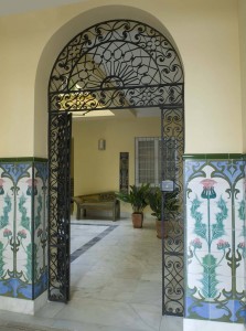 Eingang Wohnhaus Sevilla